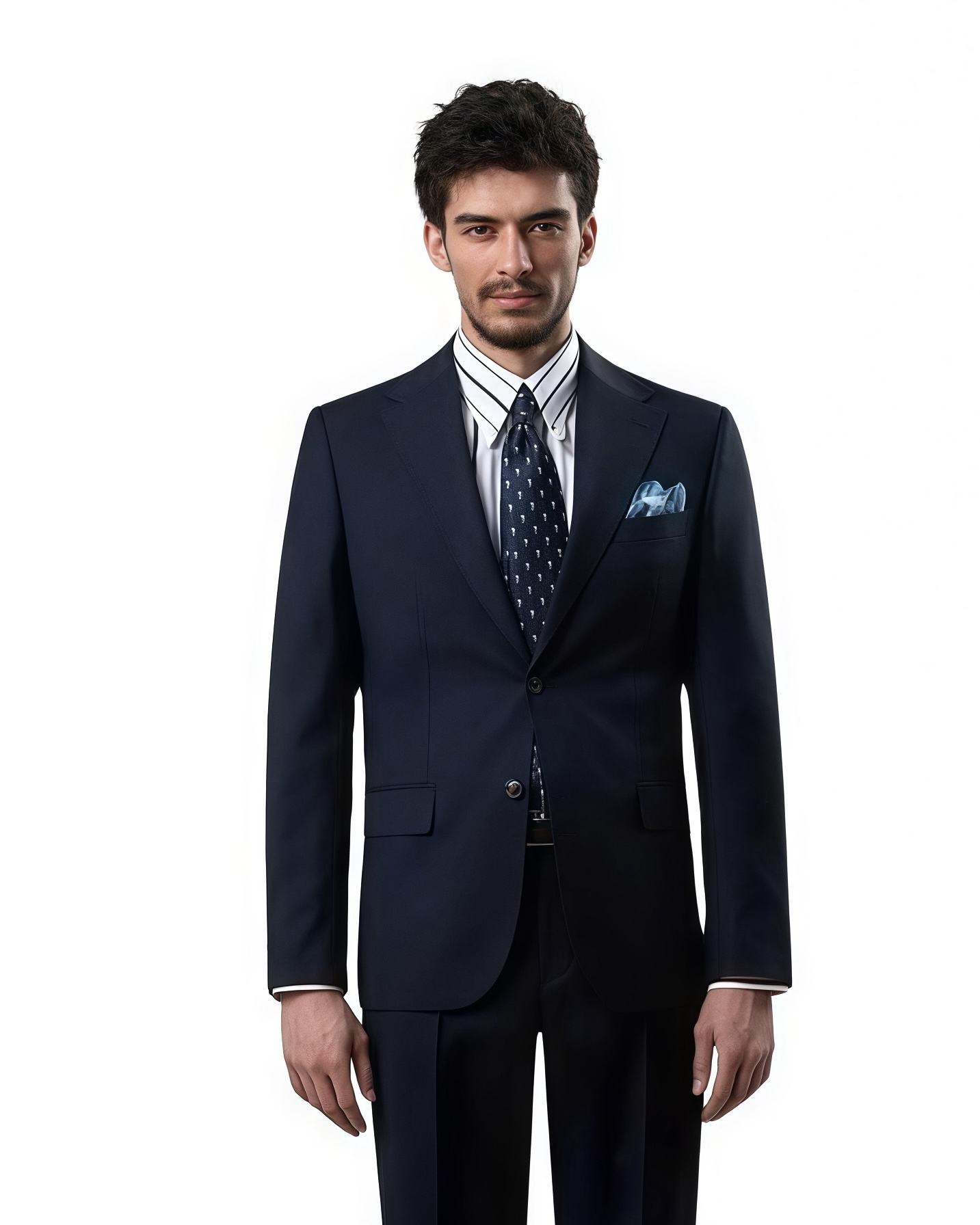 Navy Blue Wedding Suit – Elegant Classic Fit