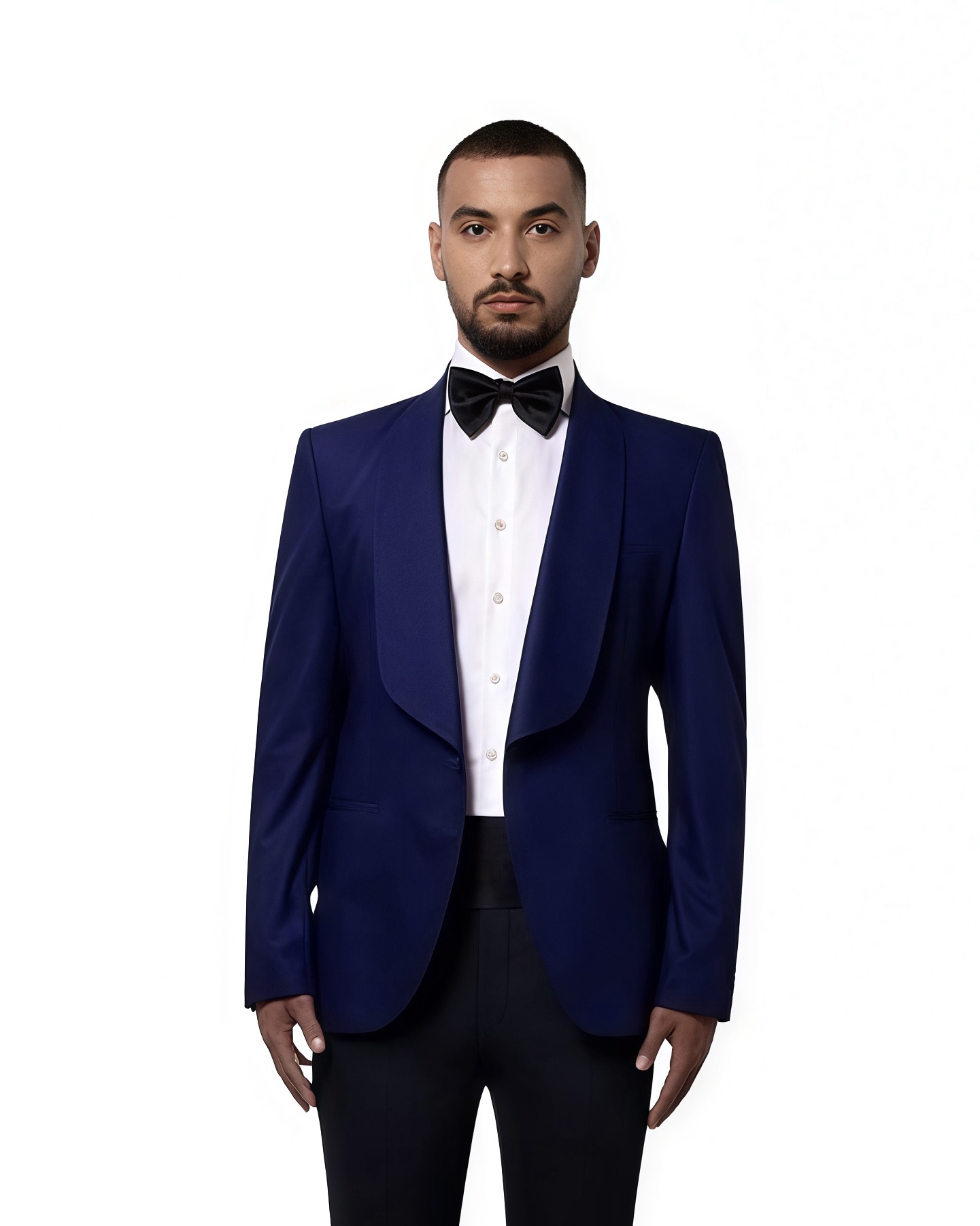 Navy Blue Tuxedo Wedding Suit Ho Chi Minh – Modern Groom